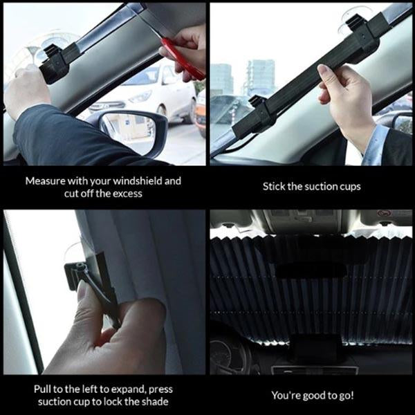 Summer Promotion🔥Car Retractable Windshield Cover