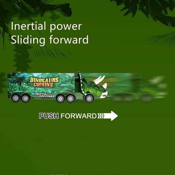 Dinosaur Transport Toy Car With Its Own Music and Lights