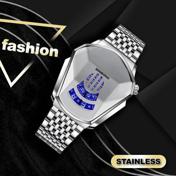 Diamond Style Quartz Watch For Men & Women【Buy Two Free Shipping】