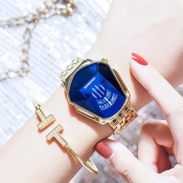 Diamond Style Quartz Watch For Men & Women【Buy Two Free Shipping】