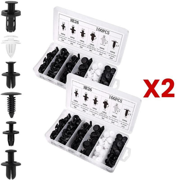 Fastener Clips-Fastener Rivet Clips Automotive Furniture Assembly Expansion Screws Kit Auto Body Clips