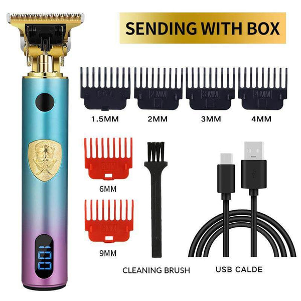 Professional Multifunctional USB Rechargeable Hair Trimmer