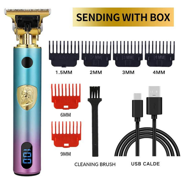 Professional Multifunctional USB Rechargeable Hair Trimmer