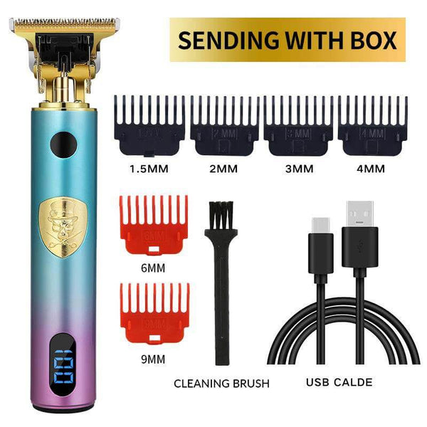 Professional Multifunctional USB Rechargeable Hair Trimmer