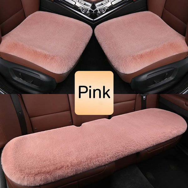Plush Car Seat Cushion