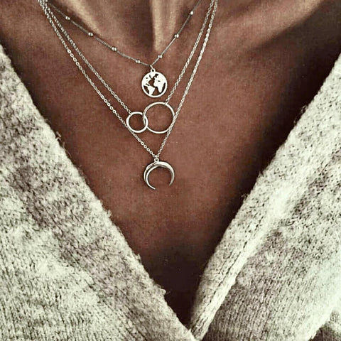 Adventure Seeker Multi Layered Necklace【50%OFF】