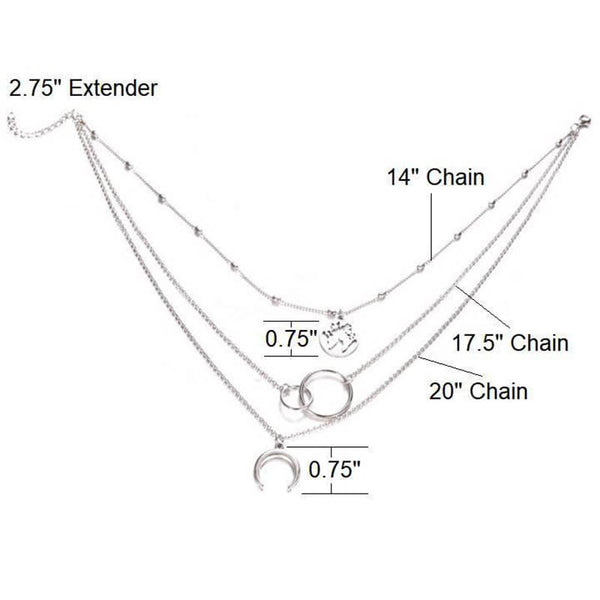 Adventure Seeker Multi Layered Necklace【50%OFF】