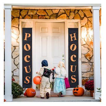 Halloween Porch Banner Decoration