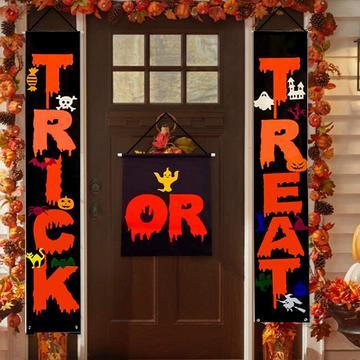 Halloween Porch Banner Decoration