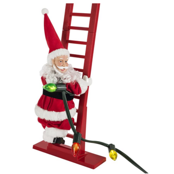 Climbing Santa