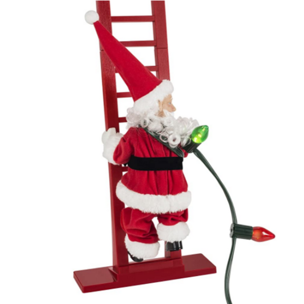 Climbing Santa
