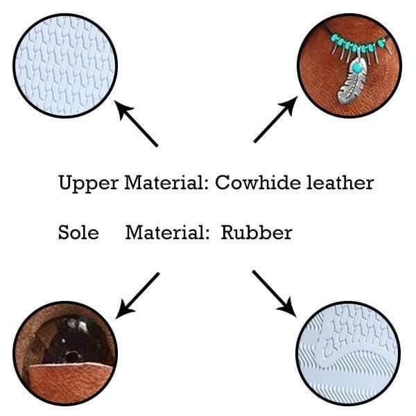 Cowhide Leather Flat Heel Boots【65%OFF+Buy 2 FREE SHIPPING】