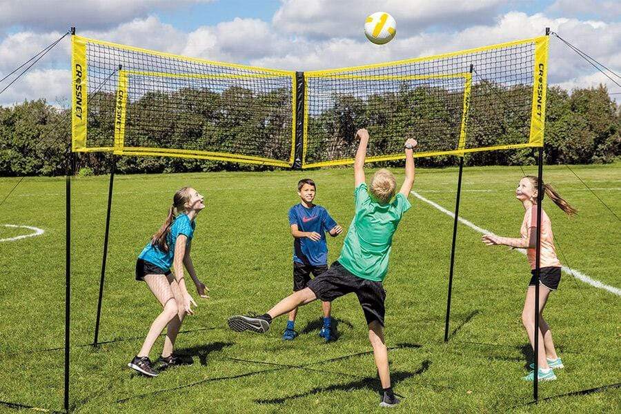 (Last Stock &Hot Sale) Cross-shaped Volleyball Game Set