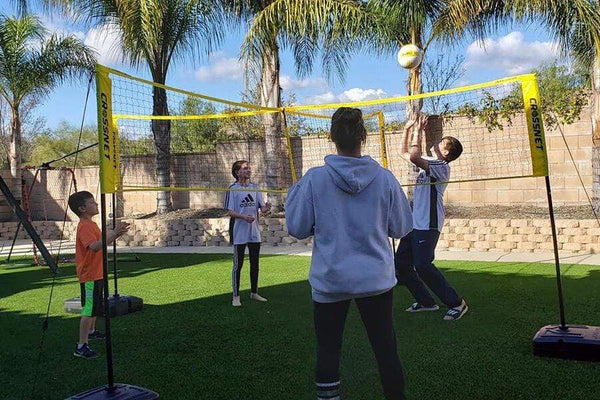 (Last Stock &Hot Sale) Cross-shaped Volleyball Game Set