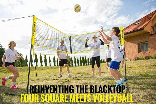 (Last Stock &Hot Sale) Cross-shaped Volleyball Game Set