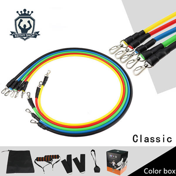 Exercise Resistance Bands (11-piece set)