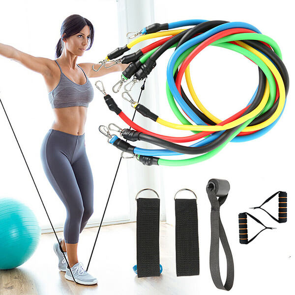 Exercise Resistance Bands (11-piece set)