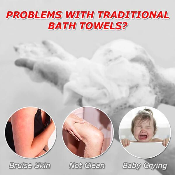 Exfoliating Bath Sponge【50% OFF】