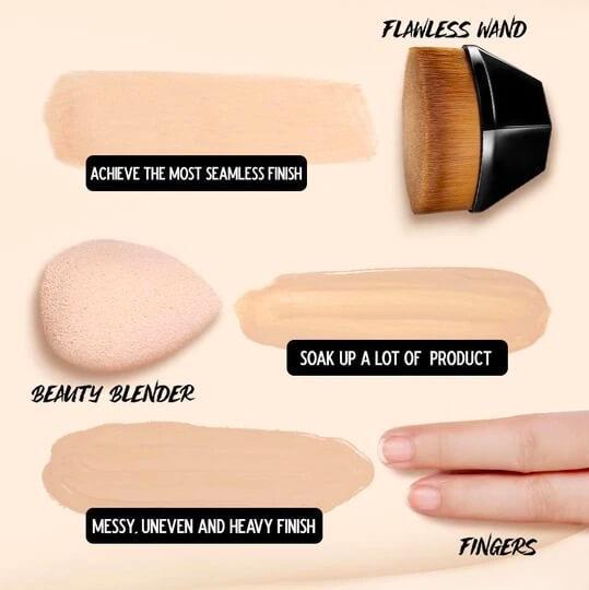 Flawless Wand Foundation Brush【BUY 2 SAVE $12】