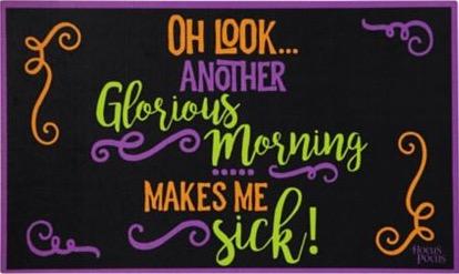 Hocus Pocus Doormat - Decorations