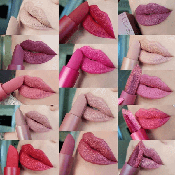 Huda Power Bullet Matte Lipstick Set (12 Colors)