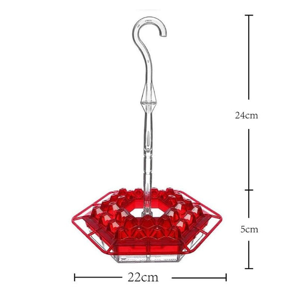 Mary's Hummingbird Feeder With Perch and Built-in Ant Moat