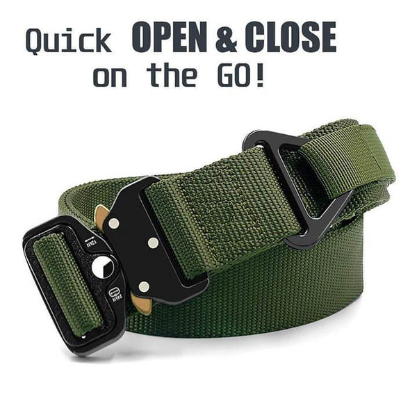 【50%OFF】Military Style Tactical Nylon Belt