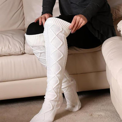 Over The Knee Knit Socks【50%OFF+Buy 2 FREE SHIPPING】