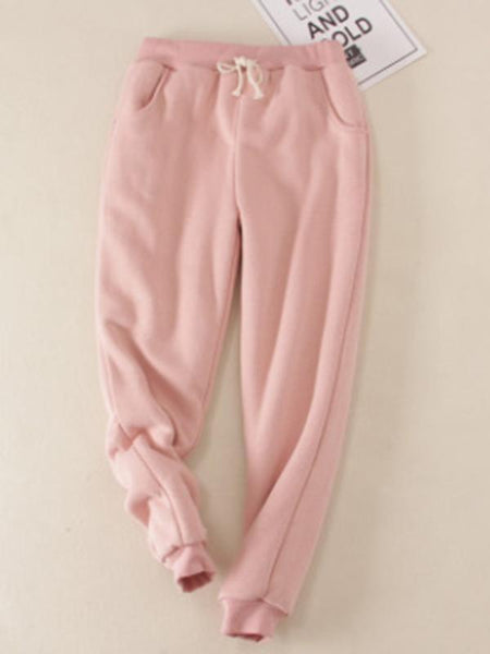 New Warm Solid Cotton Pants (9 COLORS & S-5XL)