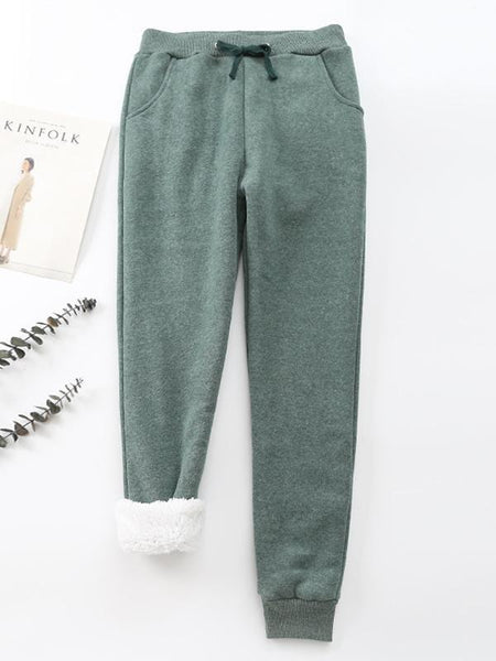 New Warm Solid Cotton Pants (9 COLORS & S-5XL)