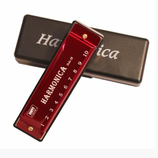 Professional Harmonica in C Key with Case