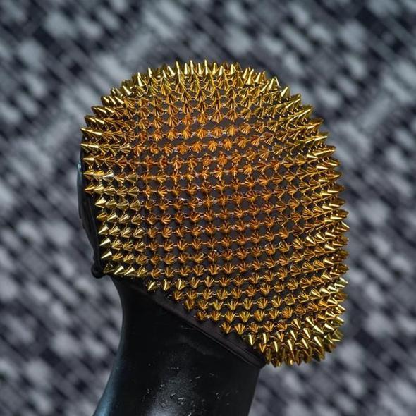 Studded Spikes Full Face Jewel Margiela Mask (Halloween, EDM, Cosplay, Rave, Party, Movie)