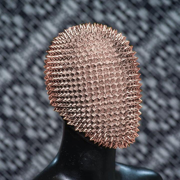 Studded Spikes Full Face Jewel Margiela Mask (Halloween, EDM, Cosplay, Rave, Party, Movie)