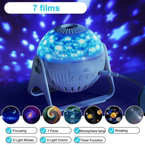 7 in 1 Star Galaxy Projector【FREE SHIPPING】