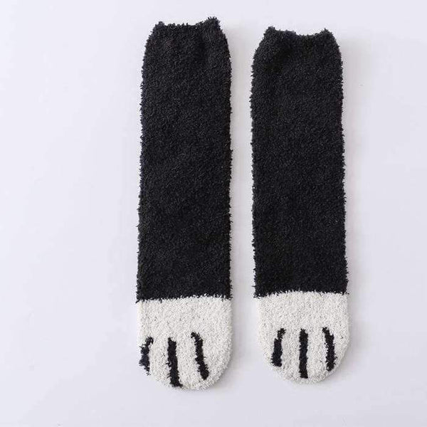 Winter Cat Claws Cute Thick Warm Sleep Floor Socks